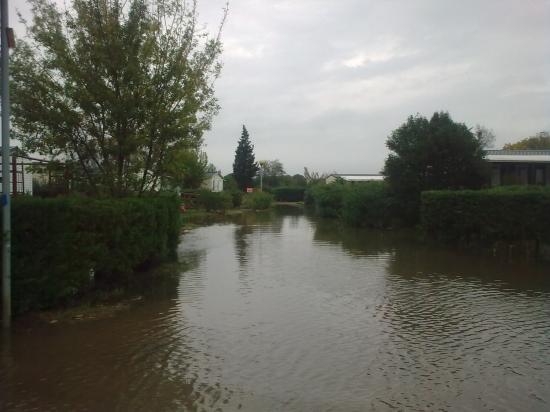 Pas de drame....mais beaucoup ont eu les pieds dans l'eau !